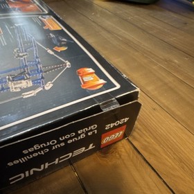 LEGO Technic 42042 Crawler Crane Complete Set 1401 Pieces Power Functions