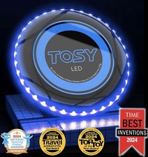 TOSY Flying Disc - 36 Mono-Color LEDs, Extremely Bright, Smart Modes