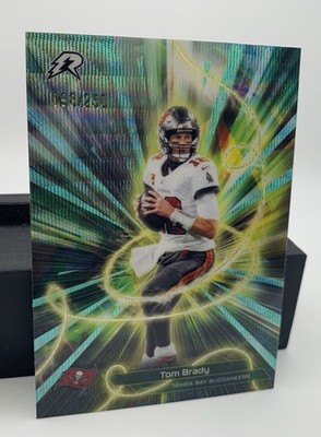 2025 Topps Resurgence Tom Brady Conductors Aqua Surge /250 Tampa Bay Buccaneers
