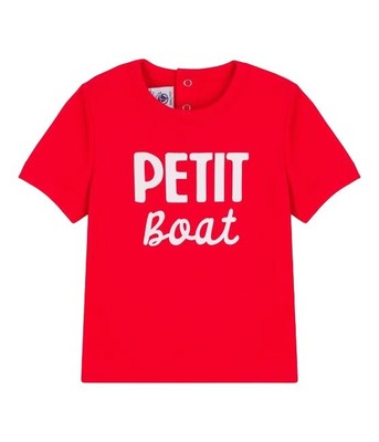 Petit Bateau Kids Motif Design Short Sleeve T-Shirt, Size 12M
