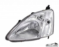 Front Scheinwerfer FüR Honda Civic Hatchback Links Vorne 00-05