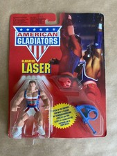 American Gladiators 1991 action figure Laser New sealed on card