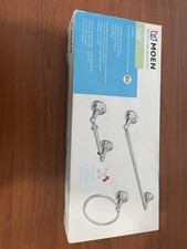 Moen 3-Piece Sage Brushed Nickel Decorative Bathroom Hardware Set