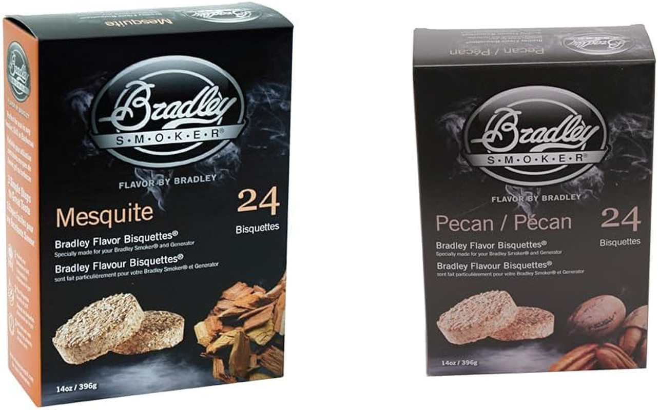 Mesquite 24Pk and Pecan 24Pk Bisquettes for s