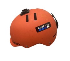 Giro Vault Sport/Snow Ski Helmet for Youth Size S Matte Orange With GoPro Mount