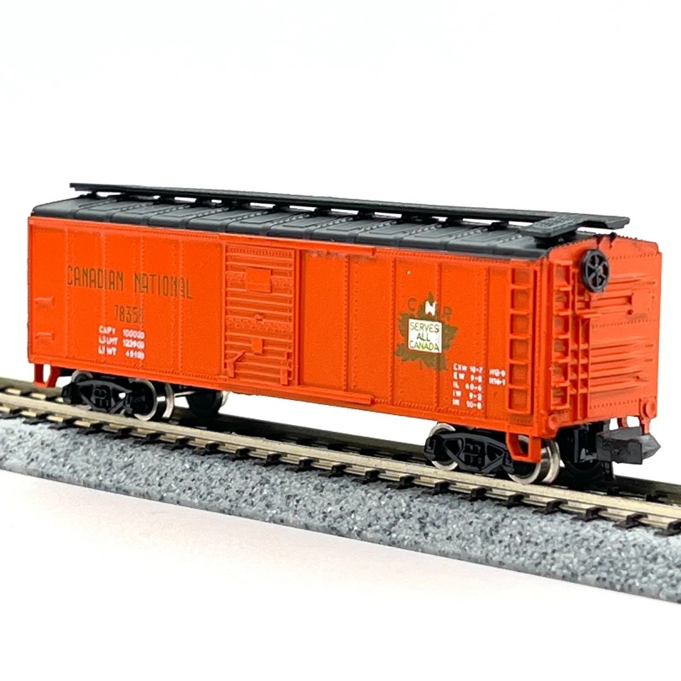Model Power N Scale 3435 Canadian National 40ft Single Door Boxcar CN 78356 - Image 2 of 4