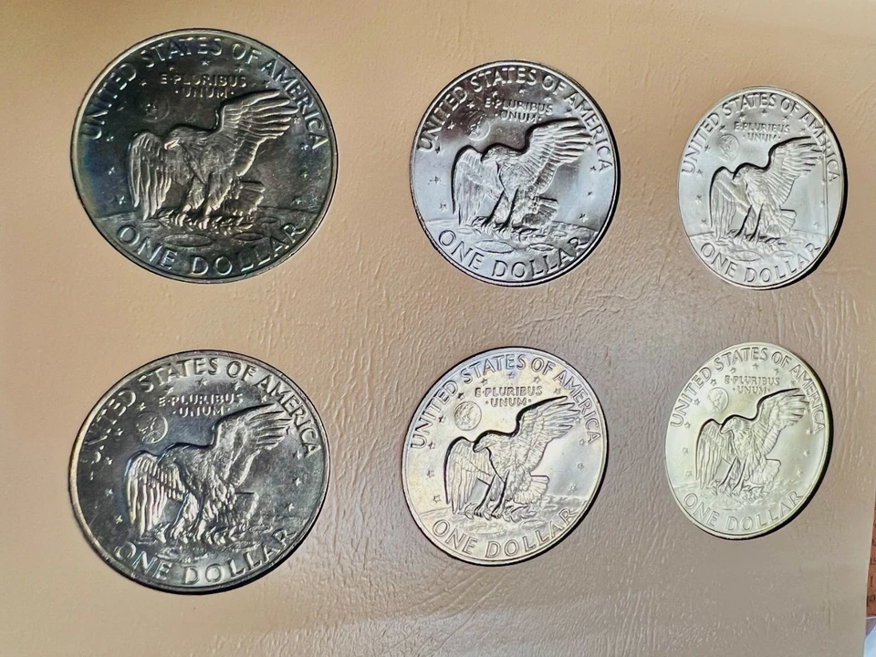 Eisenhower PDS Set w/ an extra Dansco page (35 total): All UNC/BU & Album Toned - Image 4 of 4