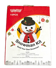 TOYMYTOY 15-Piece Snowman Making Kit - Open Box / Sealed Contents