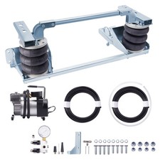 2X Luftfederung Hinten + 12V Kompressor Kit f...