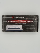 Radioshack 15-1983 4-Way Stereo Audio/Video Selector Switch