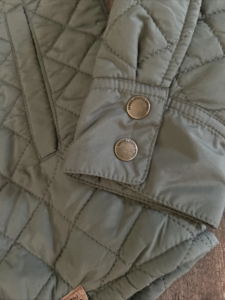 Banded Womens St. Augestine Forrest Shirtjacket Quilted Shacket - Image 4 of 4