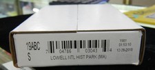 Bolsa cosida Lowell (MA) NP QUARTERS 2019-S original como nueva 100 monedas sin abrir