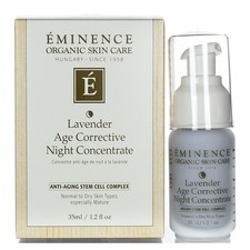 Eminence Lavender Age Corrective Night Concentrate 1.2oz/35ml NEW IN BOX