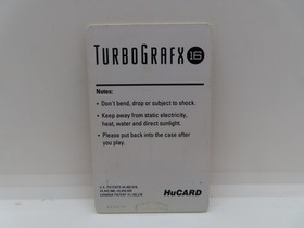 TURBOGRAFX 16 HuCard Legendary Axe  / Manual Tested