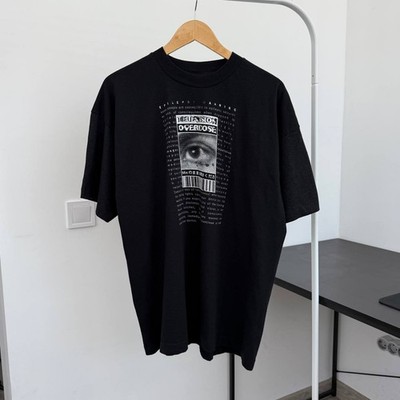 Vintage 90s Television Overdose Terrestrial Broadcast V2 Promo Techno T Shirt