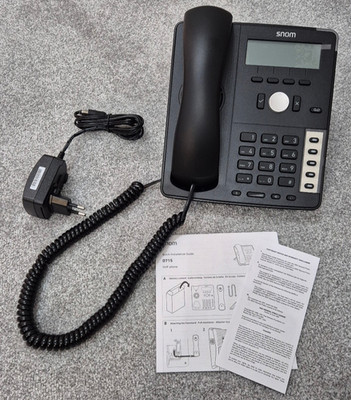 SNOM D715 Business VoIP IP Phone inkl. Netzteil