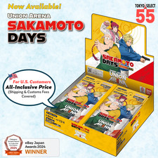 UNION ARENA Sakamoto Days Booster Box Japanese UA43BT Factory Tape Sealed
