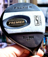 Palmer Premier Oversize Silver 5 Wood, 21° Ti-200, Mens ? Flex, Graphite Shaft.