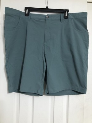 Adidas Adicross Golf Shorts Mens Size 42  Stripe Athletic Flat Front RN88387
