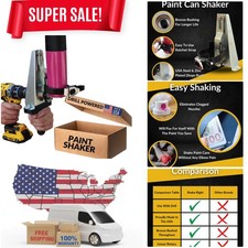 Electric Spray Paint Can Mixer - Maximize Every Drop for Perfect Paint Jobs