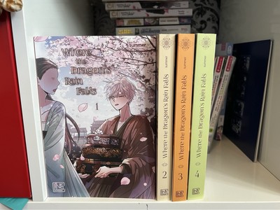Manga Manhwa where the dragon rain falls 1-4 yaoi boys love extra