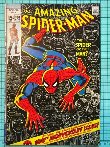 🔑 Amazing Spider-Man #100 1971 VF-