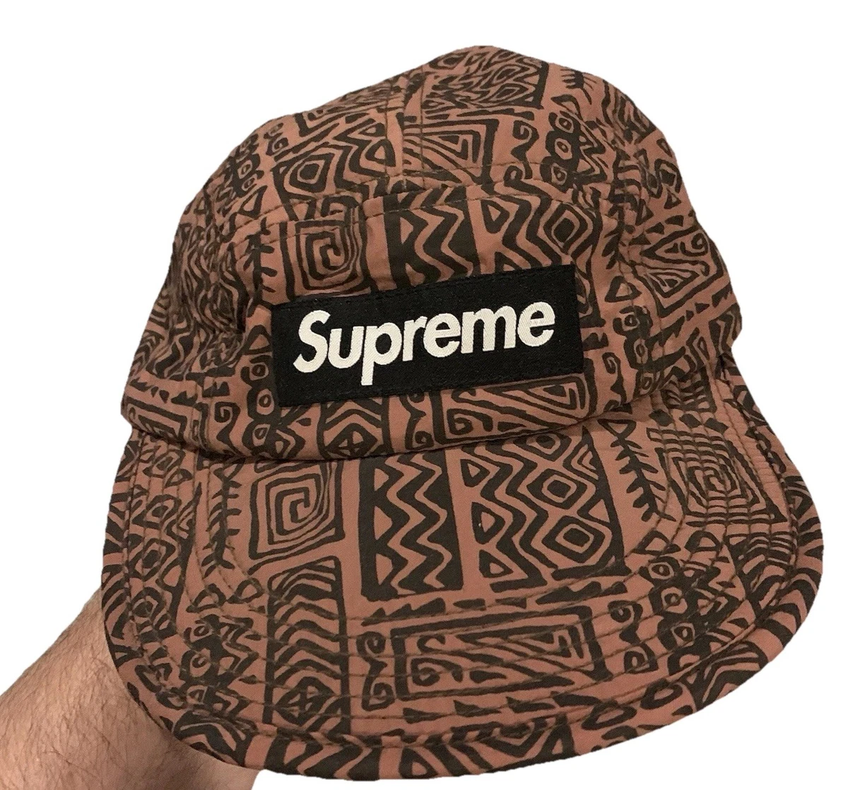Supreme 棉质褐色帽子男士| eBay