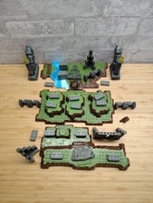 Mega Bloks Dragones de Fuego y Hielo Lote de Piezas de Paisaje, Bloques, Figura