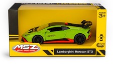 Lamborghini Huracan Italian Car Model Toy Green Diecast 1:34 Scale (5 inch) MSZ