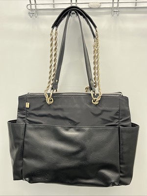 Beis Leather diaper Bag - Black | eBay display picture 1