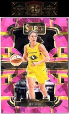 2024 Panini Select WNBA #30 Sue Bird Prizms Pink Ice