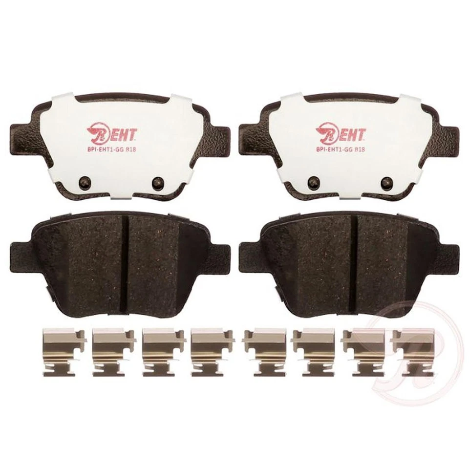 KIT-210513-1154 Raybestos Juego de 4 Ruedas Disco de Freno y Kits de Pastillas Delanteras y Traseras Foto 2 de 4