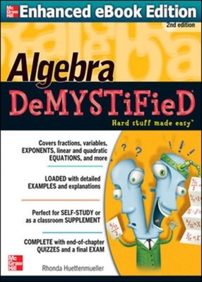 Algebra entmystifiziert von Rhonda Huettenmueller (Taschenbuch) (9780071743617)
