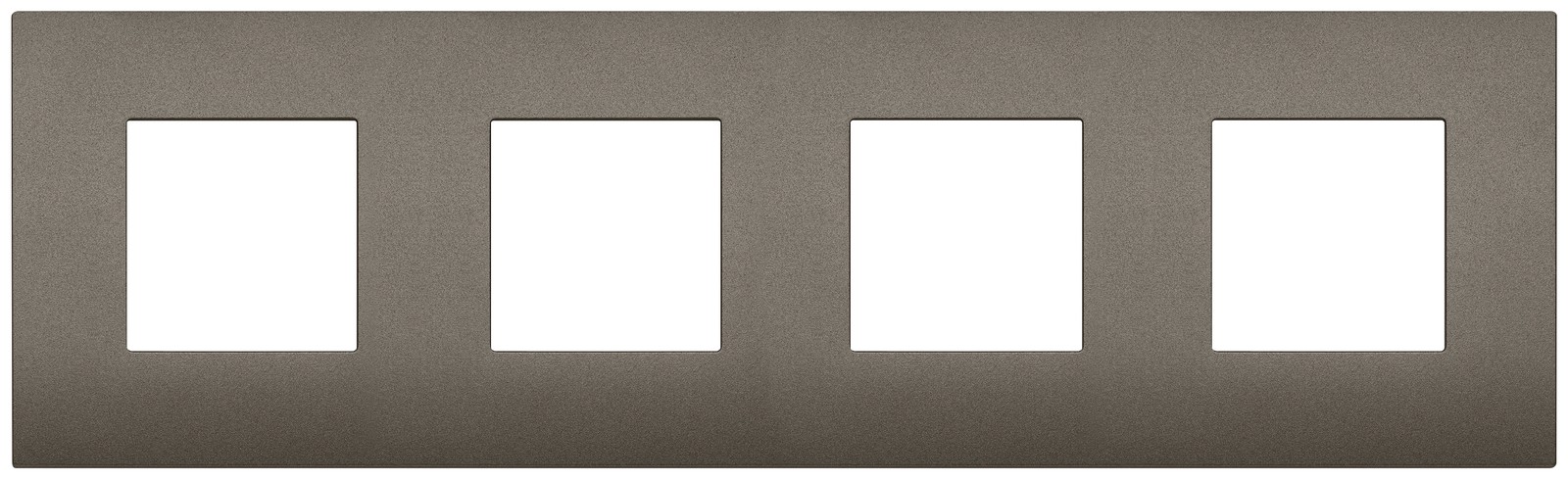 Prezzo Vimar 19669.80 Placca Arké Metal 8 Moduli 2+2+2+2 - In Stock