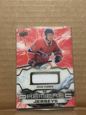 2021-22 UD Ice Hockey Jesse Ylonen Premieres Jerseys Canadiens
