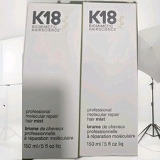 K18 Professional Molecular Repair Hair Mist 5 fl oz. Lot Of 2