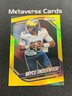 2025 Panini Prizm Black Prospects Gold #161 Bryce Underwood 4/10 Wolverines