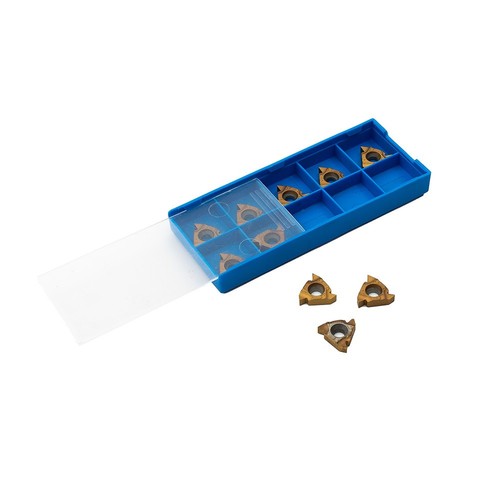 Tool 16IR AG60 Blade Turning 10 Pcs/Set CNC Carbide Cast Iron Inserts Lathe - Picture 3 of 21