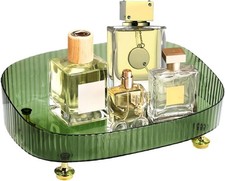 Perfume Organizer Bathroom Vanity Tray Acrylic Makeup Trays Dresser Top