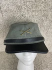 Civil War Confederate Cap One Size Buckle Strap USA Gray Vintage