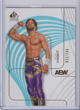 2025 Upper Deck SP Signature Edition AEW Wrestling Kevin Knight #20 Base /249