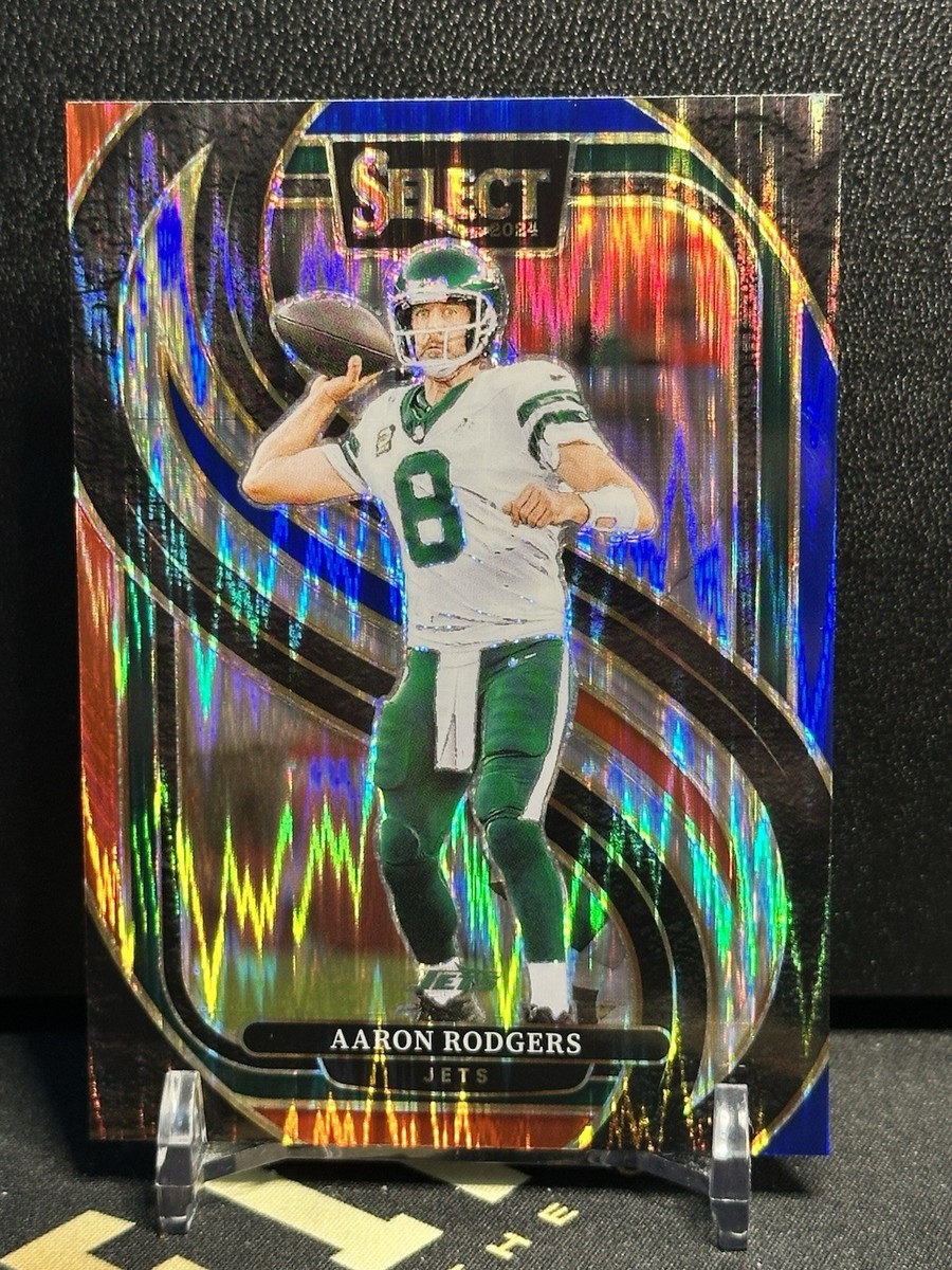 2024 Panini Select - Red White & Blue Concourse Prizm #40 Aaron