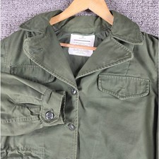 Vintage Alpha Industries M-65 Field Coat Jacket Women's OG-107 Cotton Nylon 12R