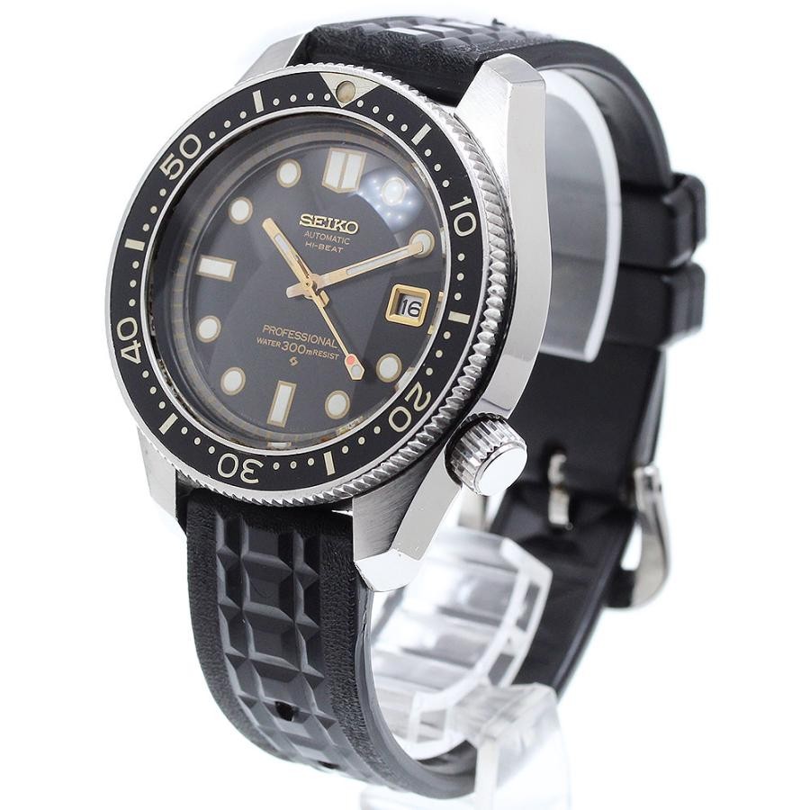 SEIKO PROFESSIONAL DIVER 300M 6159-7001 44mm SS Rubber Black Dial #C060