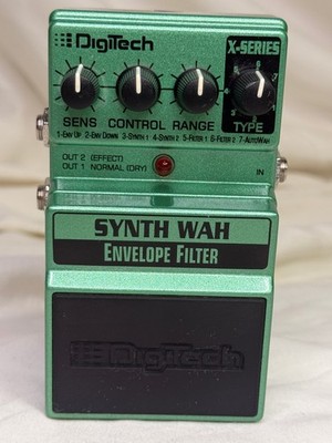 DigiTech X-Series SYNTH WAH Envelope Filter Pedal tested and good condition