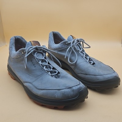 Ecco Biom Hybrid 3 GoreTex 15580451625 Men s Size 13 Yak Leather Grey Golf Shoes
