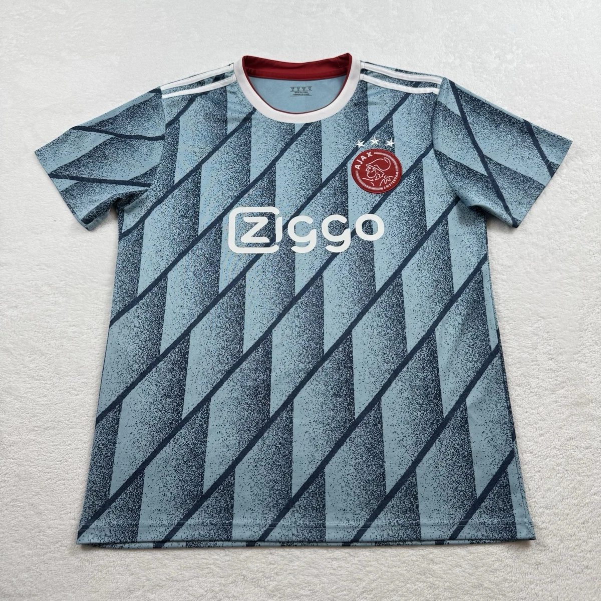 デッドストック  AJAX AMSTERDAM Jersey 2XL Preços baixos em Ajax Amsterdam Azul fã de Futebol Clube