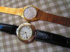 MONTRE À QUARTZ PAUL SEBASTIAN INC. & MONTRE À QUARTZ LORUS 2 montres pour hommes vintage