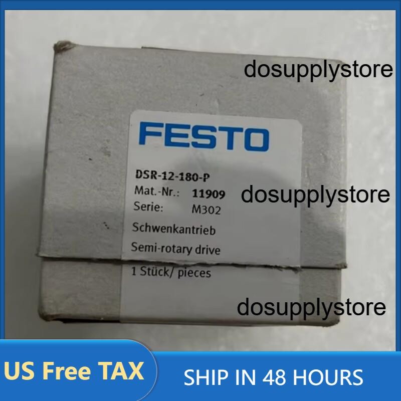 1PC New Festo DSR-12-180-P 11909 Semi-Rotary Drive In Box Brand Free Shipping