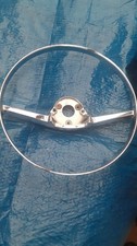 VAUXHALL VICTOR FB VX490  .1961 TO 1964..GOOD./USED  STEERING WHEEL  HORN RING.
